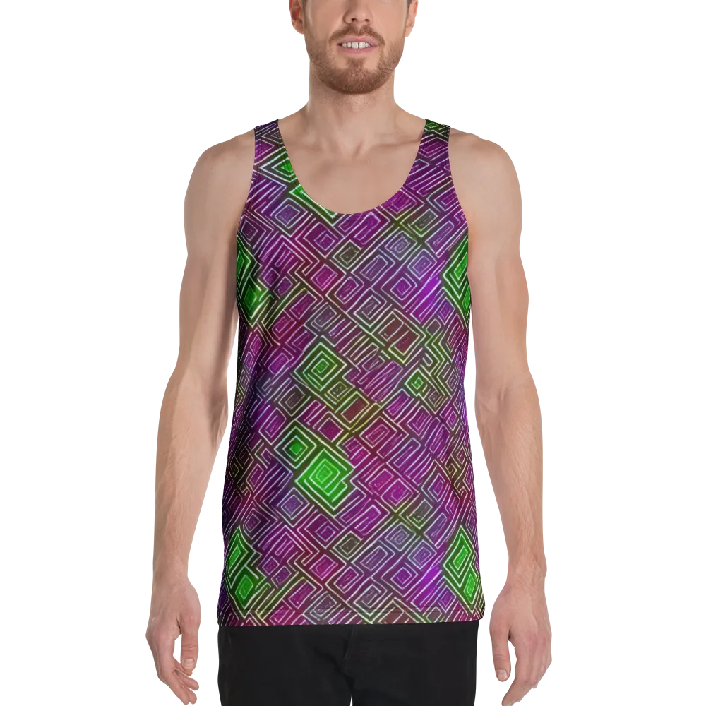 Chromatic Riddle on Men's Tank Top — Front