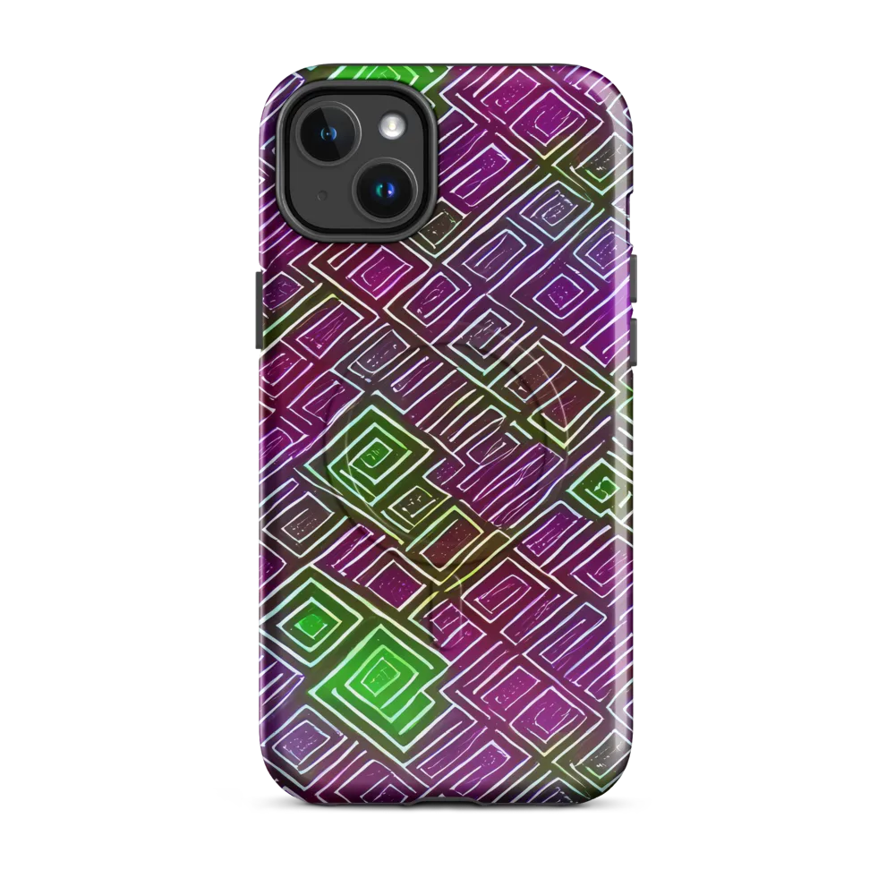 Chromatic Riddle on MagSafe Tough Case for iPhone® — Front