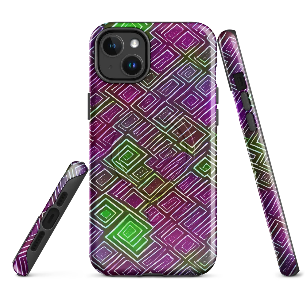 Chromatic Riddle on MagSafe Tough Case for iPhone® — Front