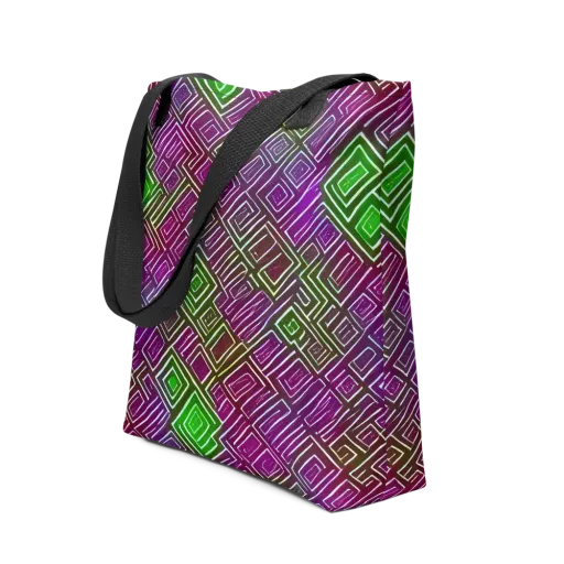 Chromatic Riddle on a Tote Bag
