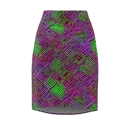 Chromatic Riddle on a Pencil Skirt