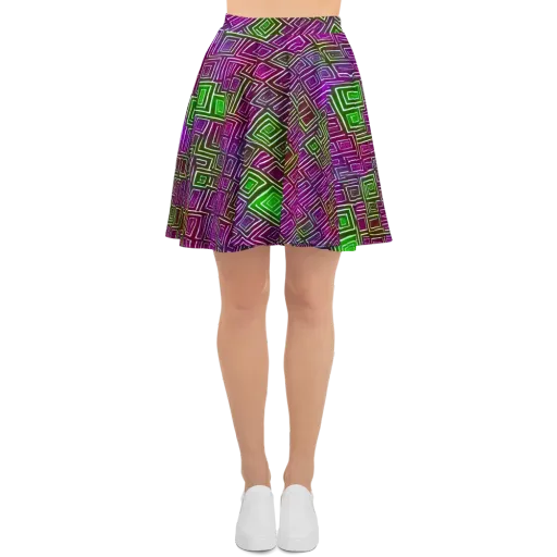 Chromatic Riddle on a Skater Skirt