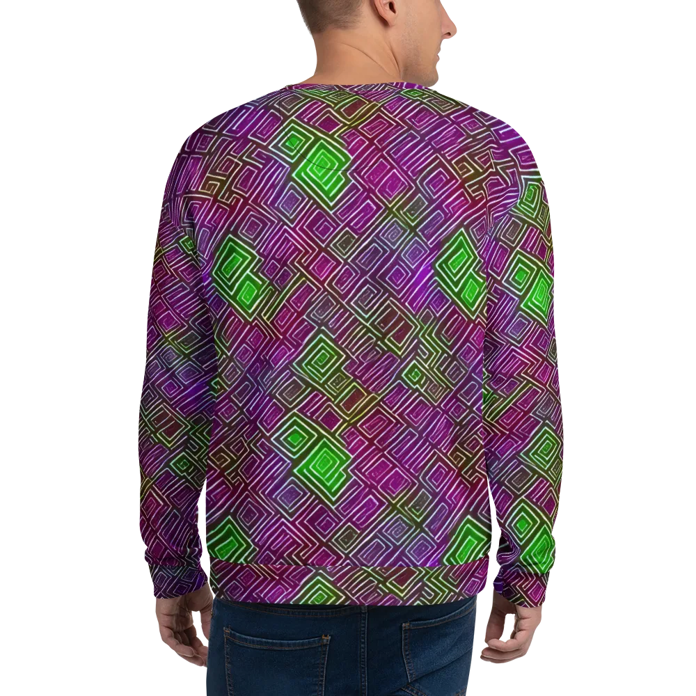 Chromatic Riddle on Sweatshirt — Back