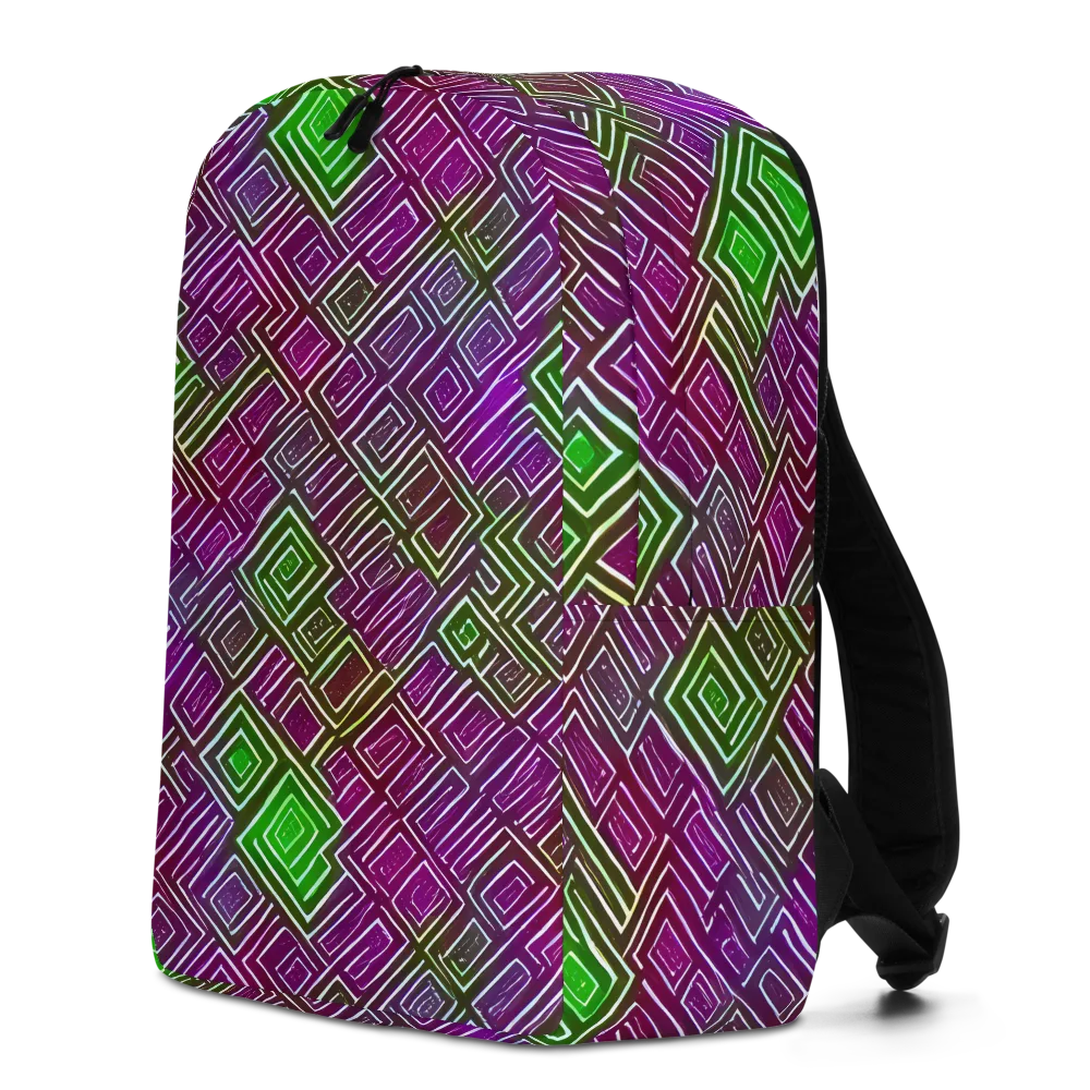 Chromatic Riddle on Minimalist Backpack — Left