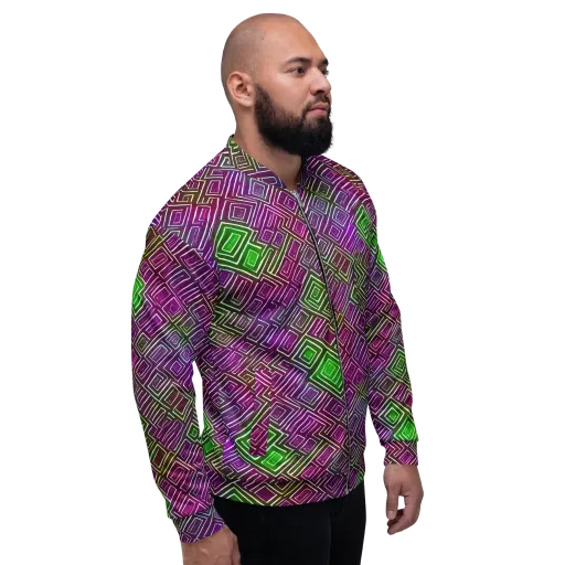 Chromatic Riddle on a Bomber Jacket