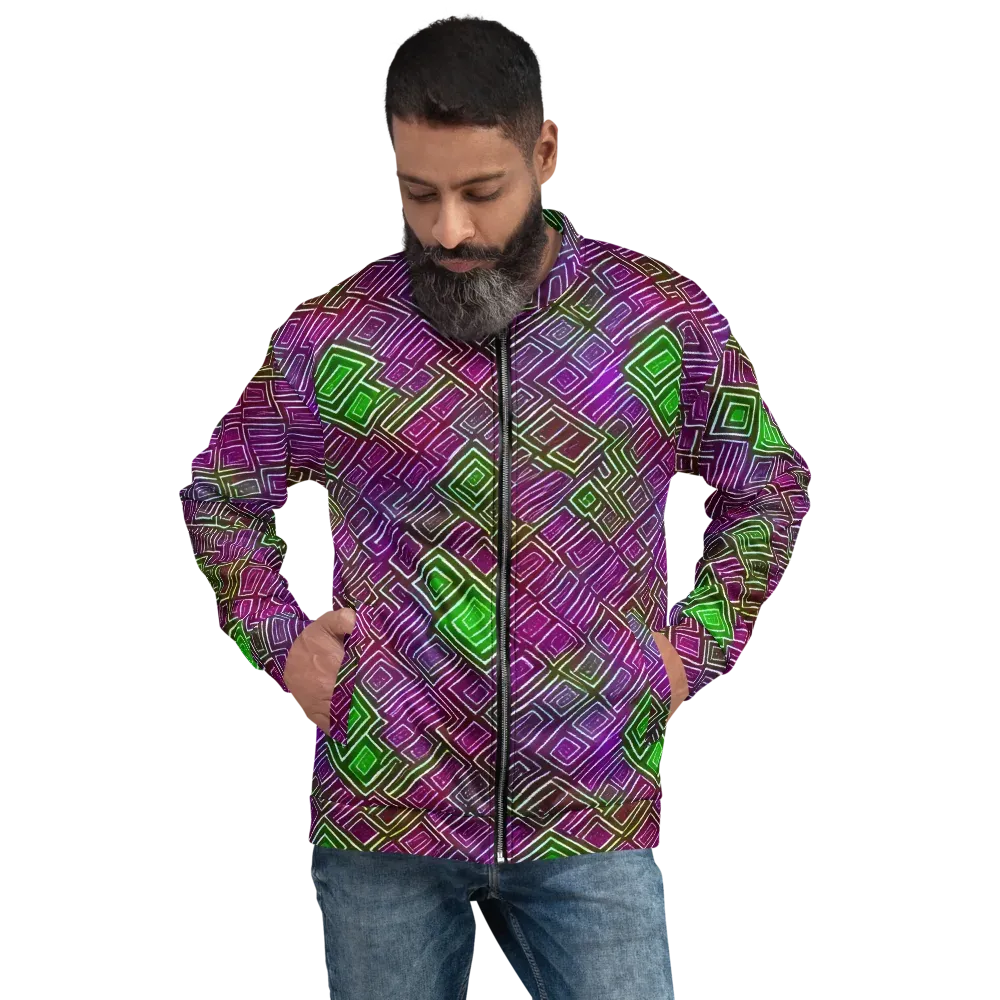 Chromatic Riddle on Bomber Jacket — Front