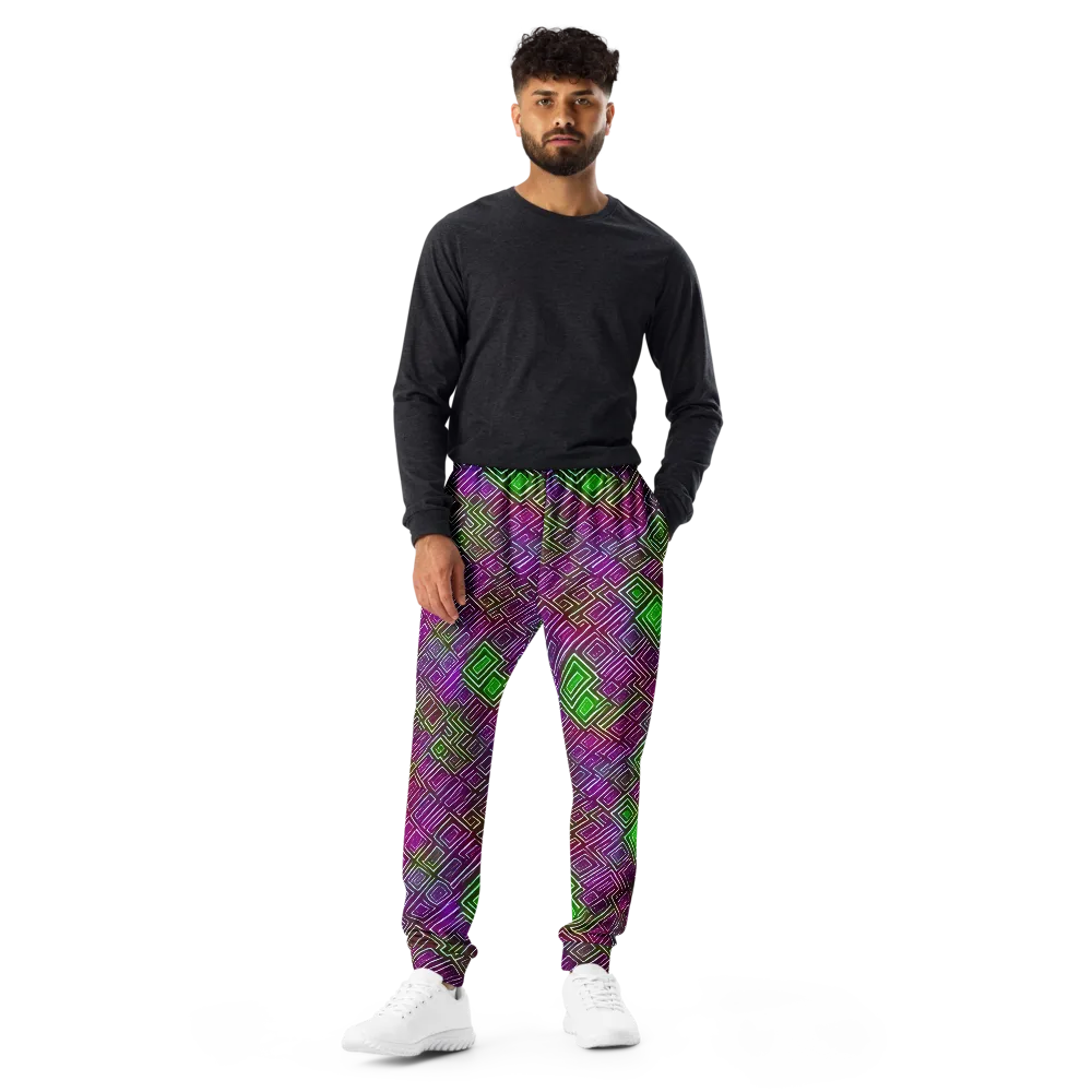 Chromatic Riddle on Men's Joggers — Front