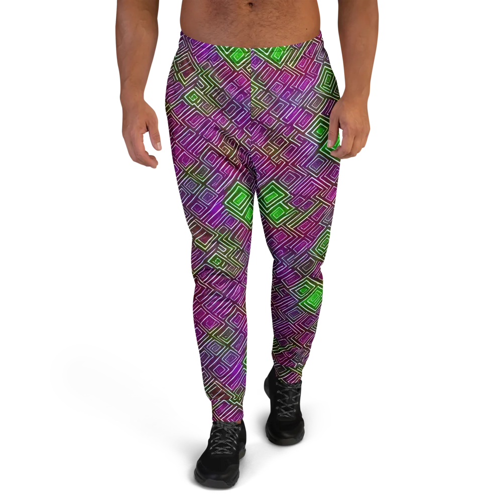 Chromatic Riddle on Men's Joggers — Front