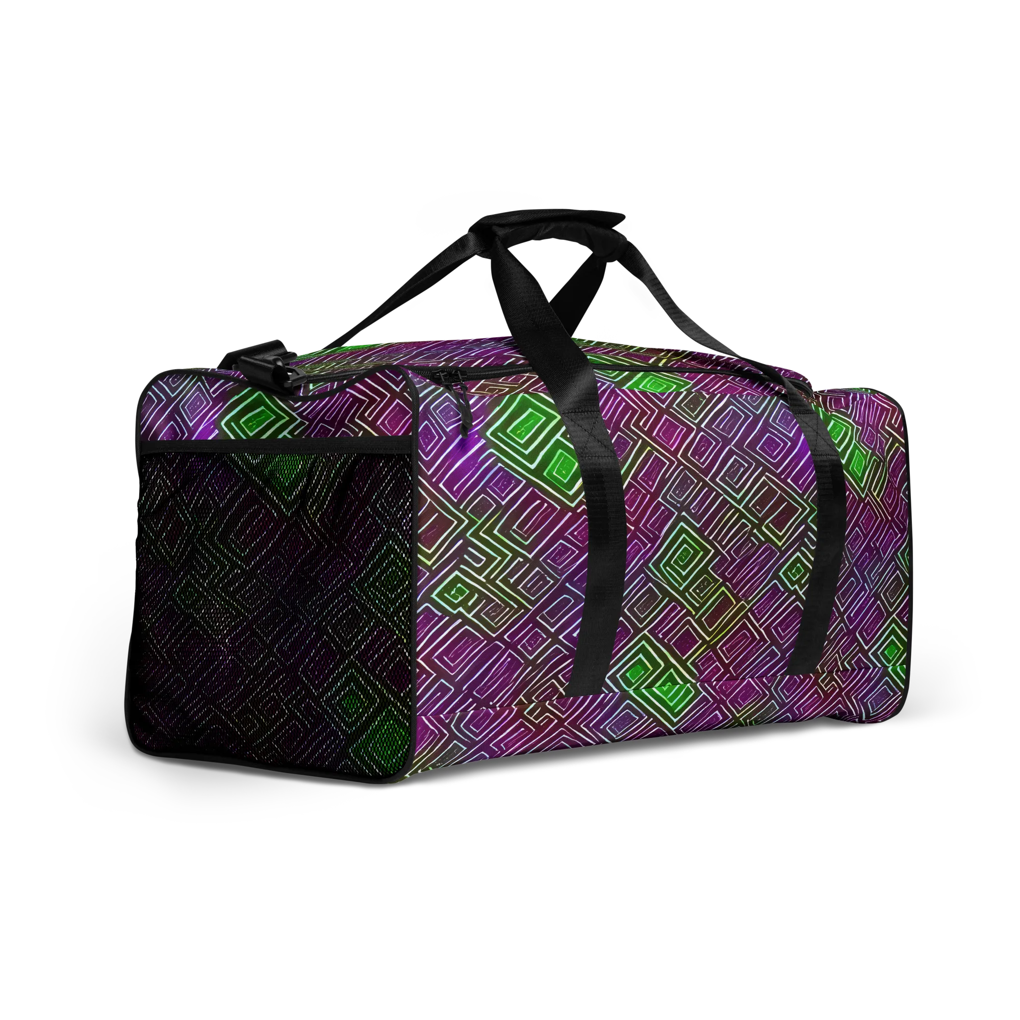 Chromatic Riddle on Duffle Bag — Right Front