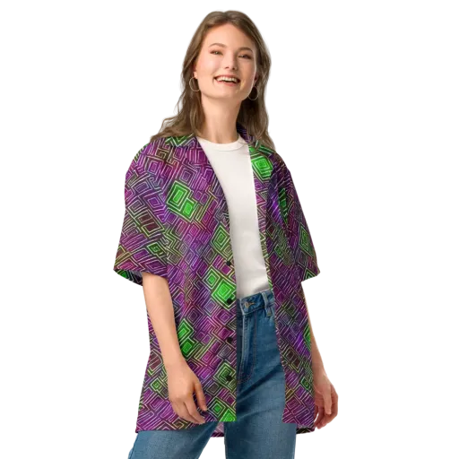 Chromatic Riddle on a Button Shirt