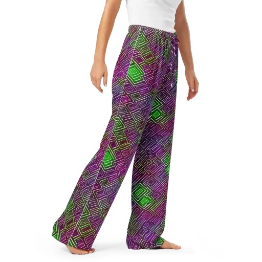Chromatic Riddle on a Women's Pajama Pants