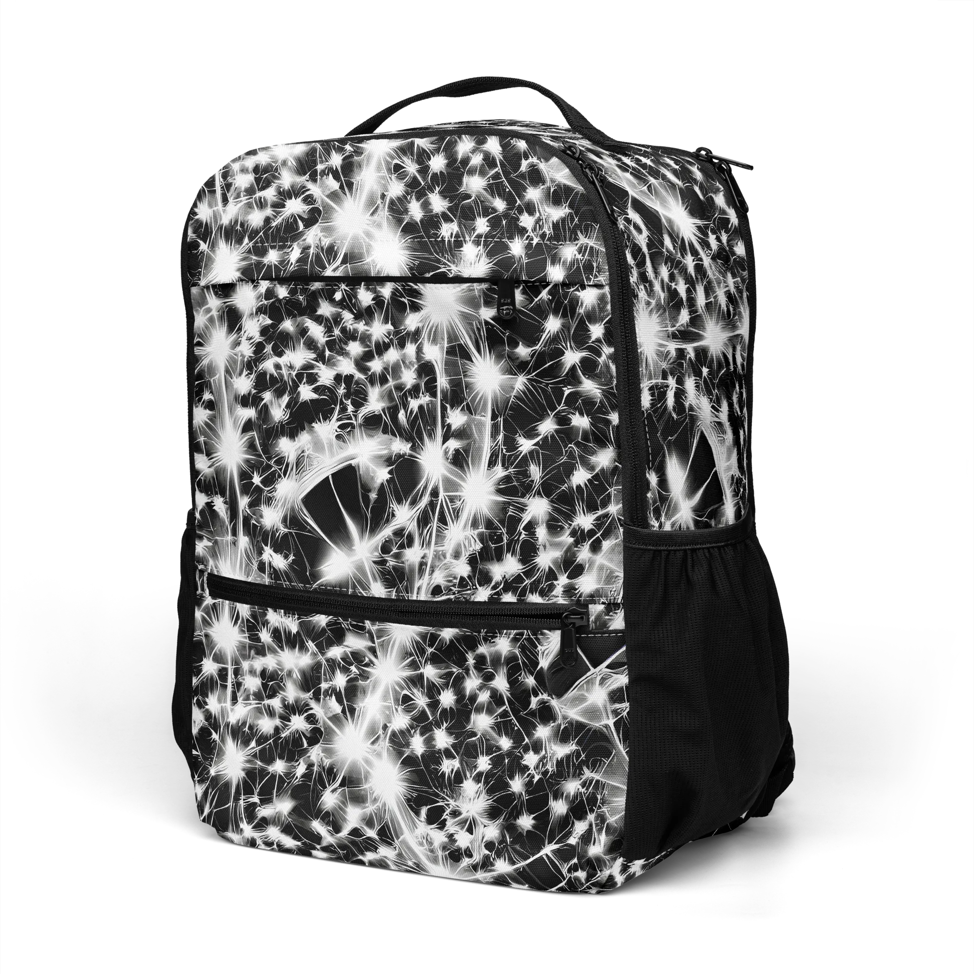 Midnight Dandelion on Utility Backpack — Left Front