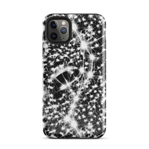 Midnight Dandelion on a Tough Case for iPhone®