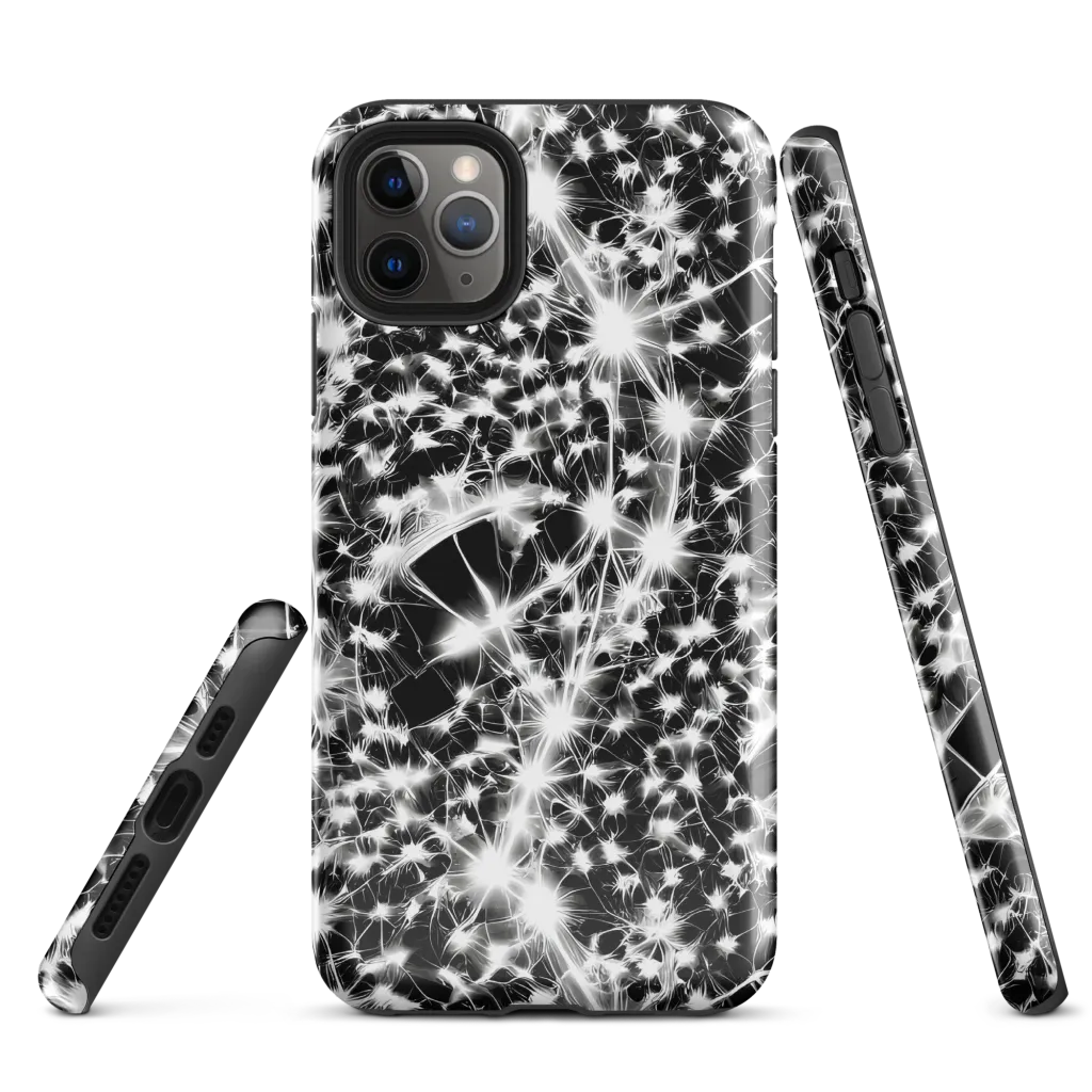 Midnight Dandelion on Tough Case for iPhone® — Front