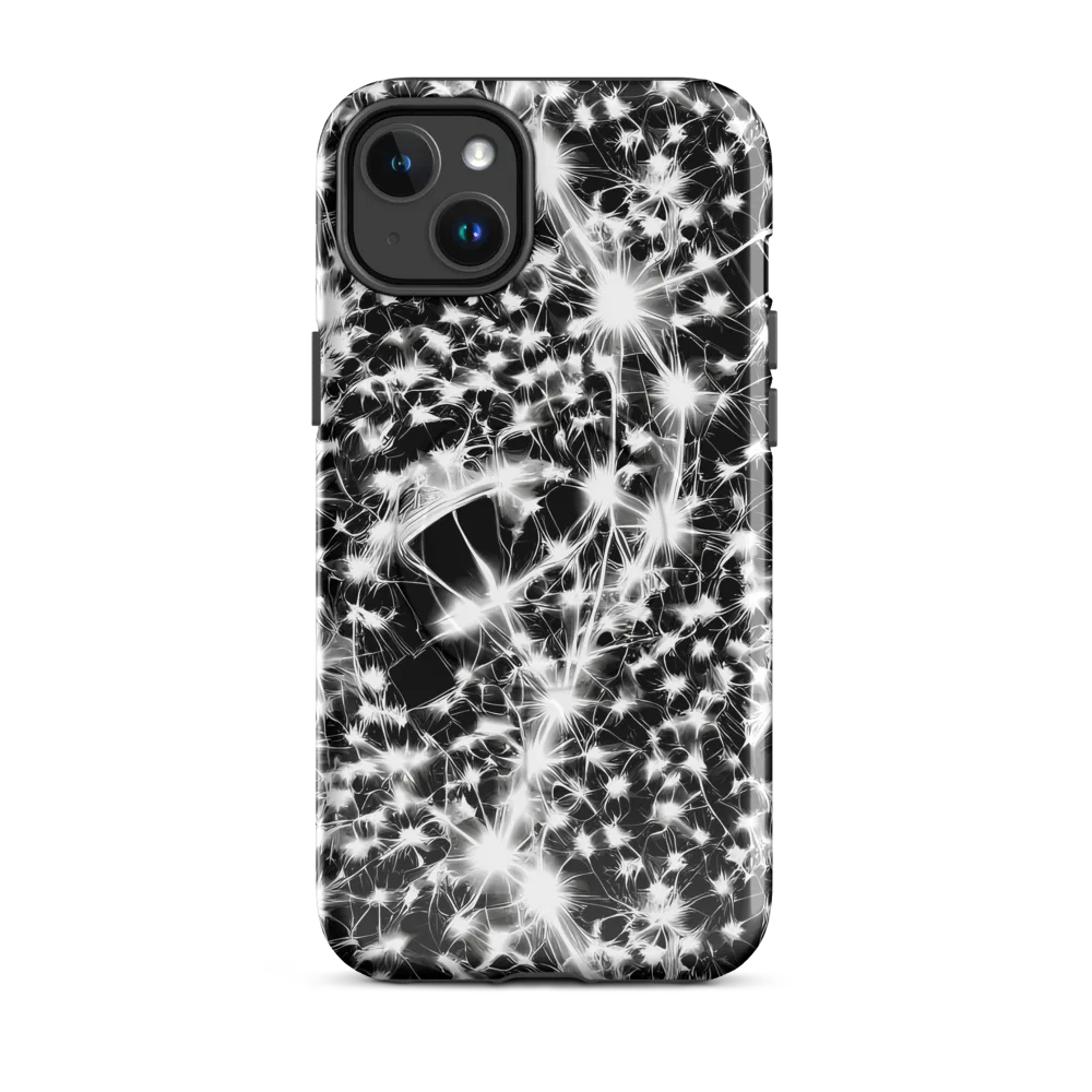 Midnight Dandelion on MagSafe Tough Case for iPhone® — Front