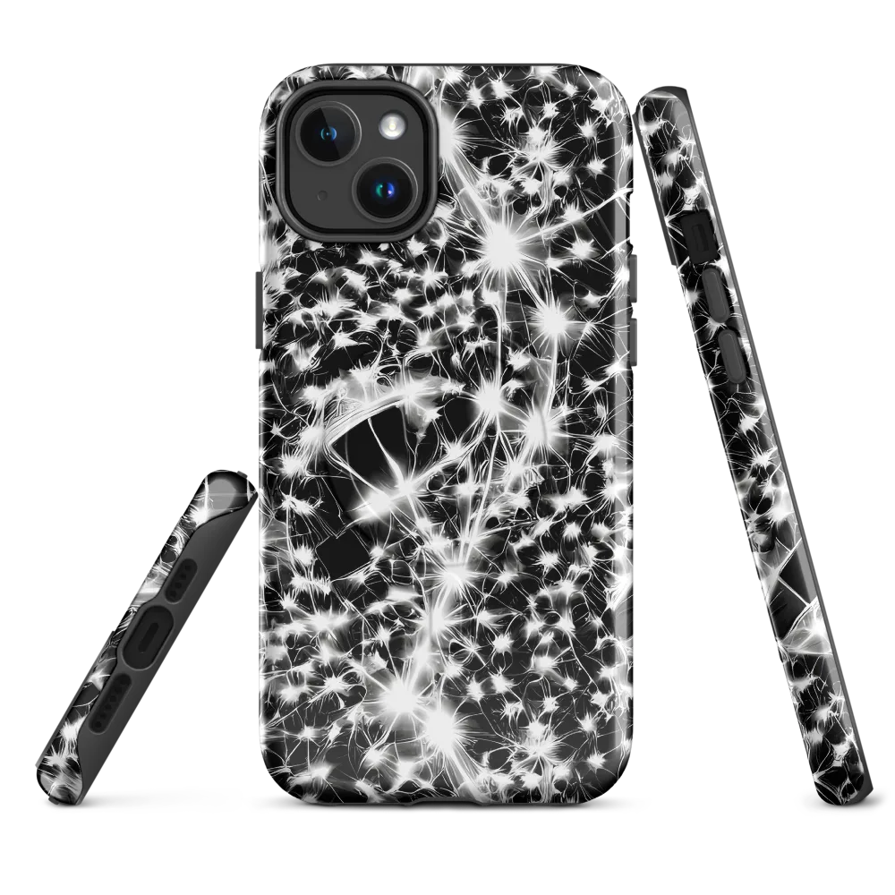 Midnight Dandelion on MagSafe Tough Case for iPhone® — Front