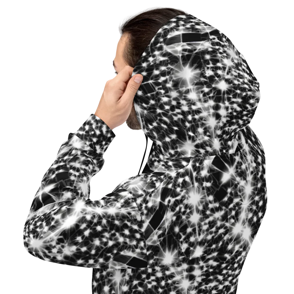 Midnight Dandelion on Hoodie — Back