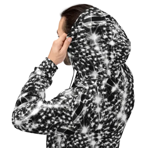 Midnight Dandelion on a Hoodie