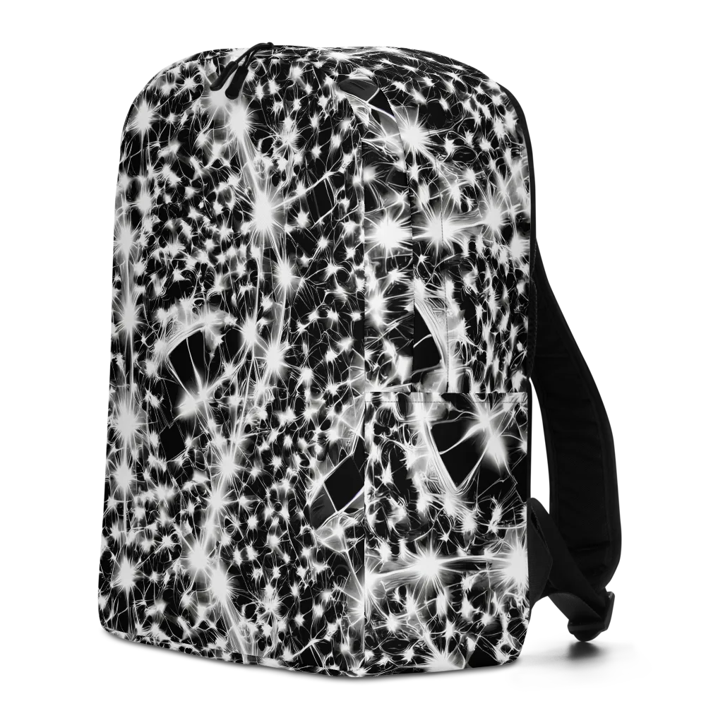 Midnight Dandelion on Minimalist Backpack — Left
