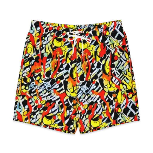Citrus Noir on a Men's Board Shorts
