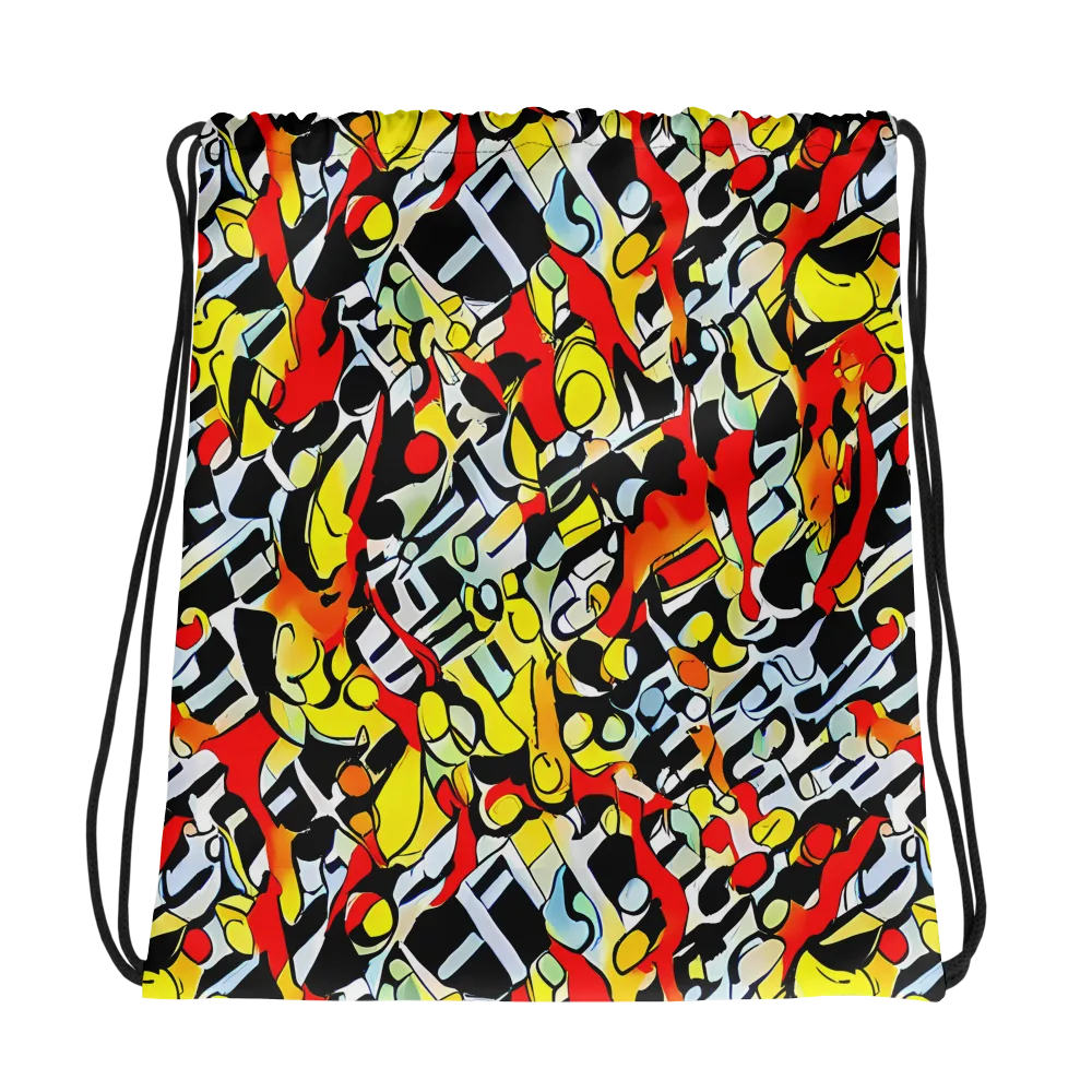 Citrus Noir on Drawstring Bag — Photo