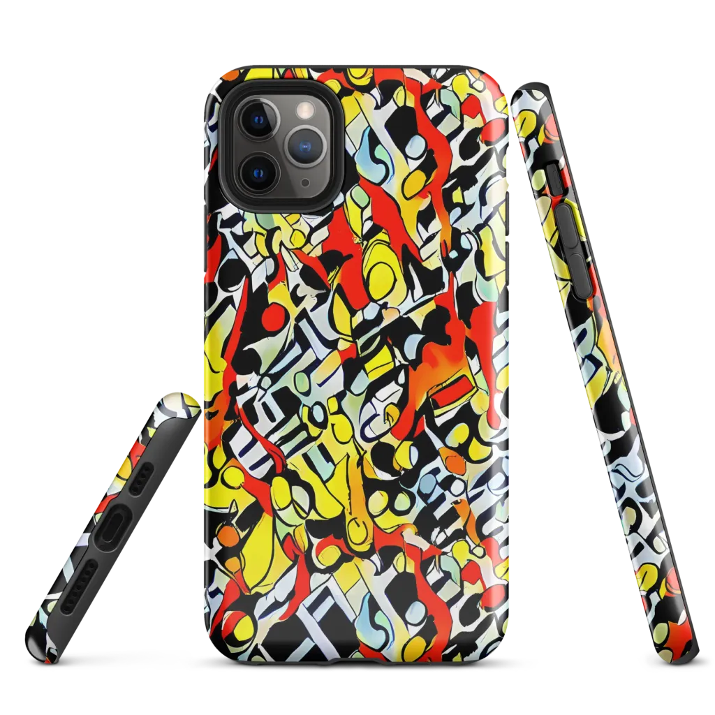 Citrus Noir on Tough Case for iPhone® — Front