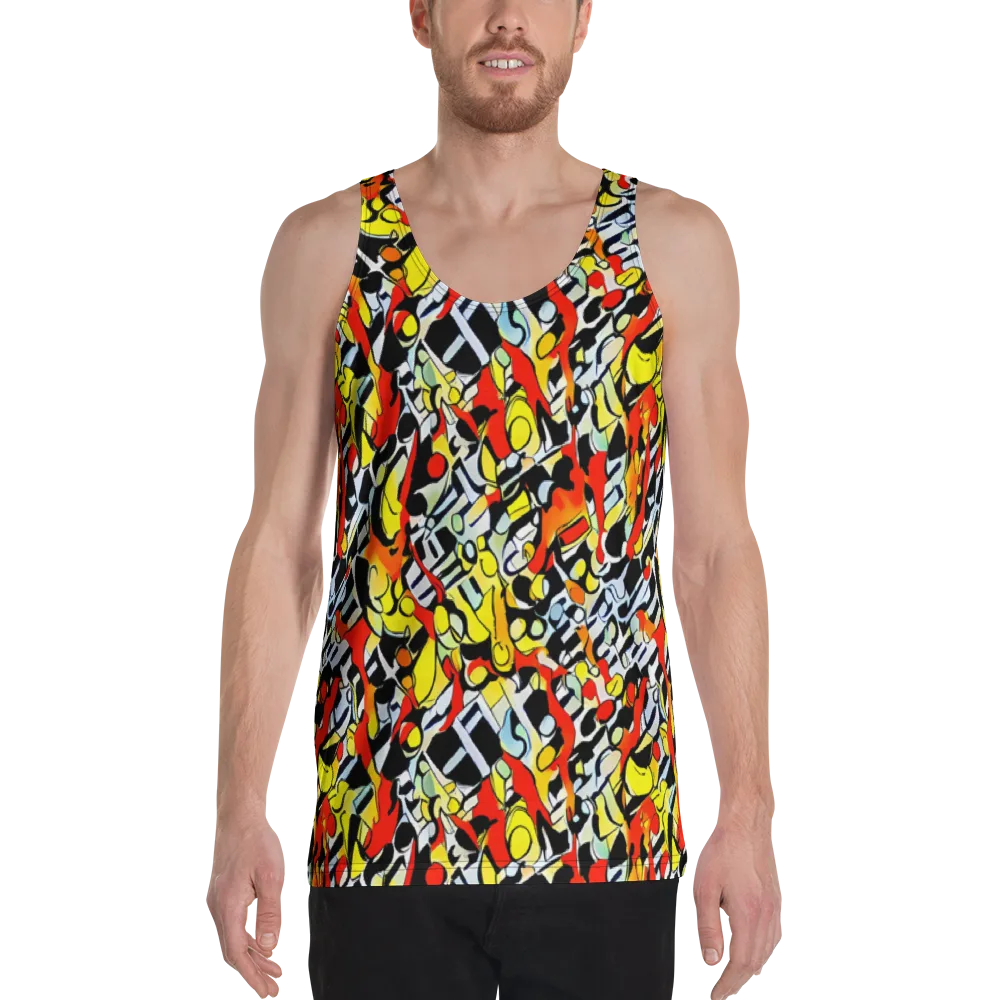Citrus Noir on Men's Tank Top — Front