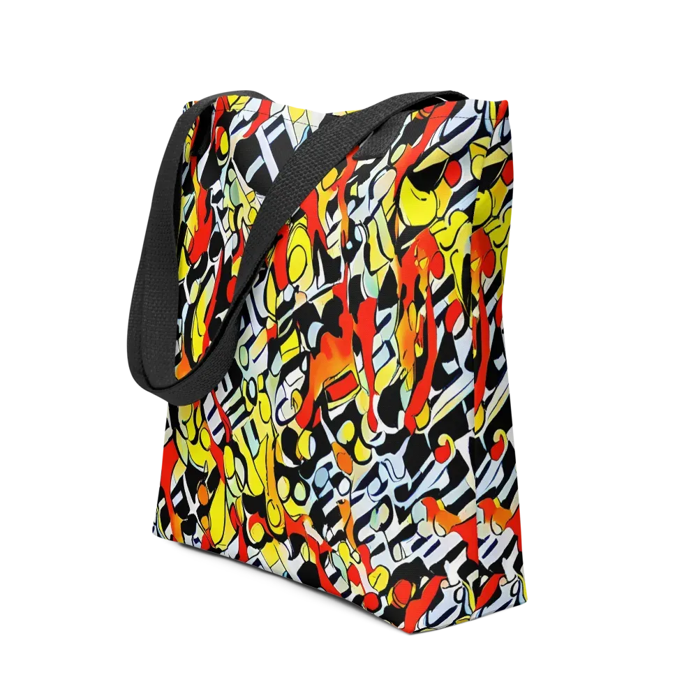 Citrus Noir on Tote Bag — Front
