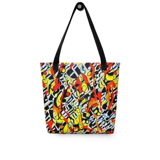 Citrus Noir on a Tote Bag