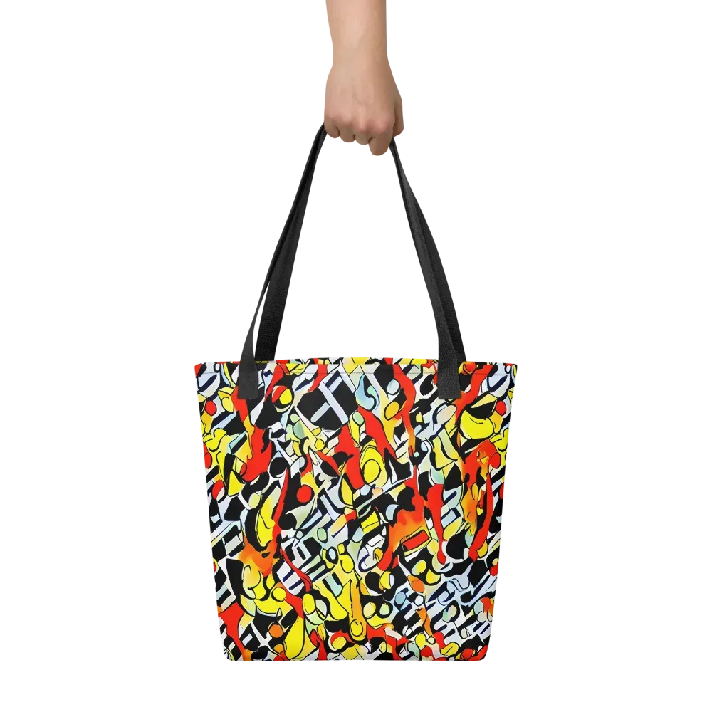 Citrus Noir on Tote Bag — Front