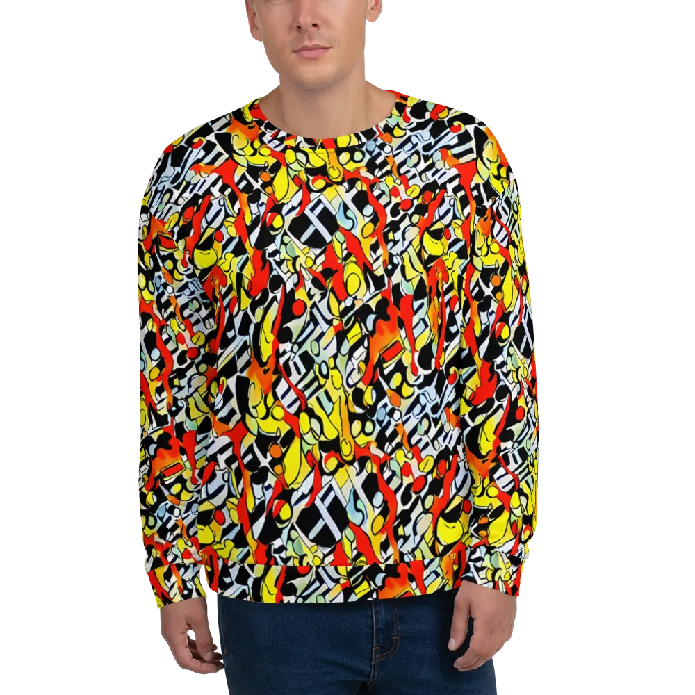 Citrus Noir on Sweatshirt — Front