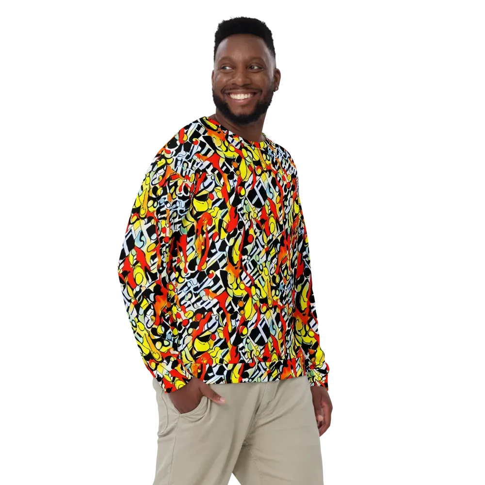 Citrus Noir on Sweatshirt — Front