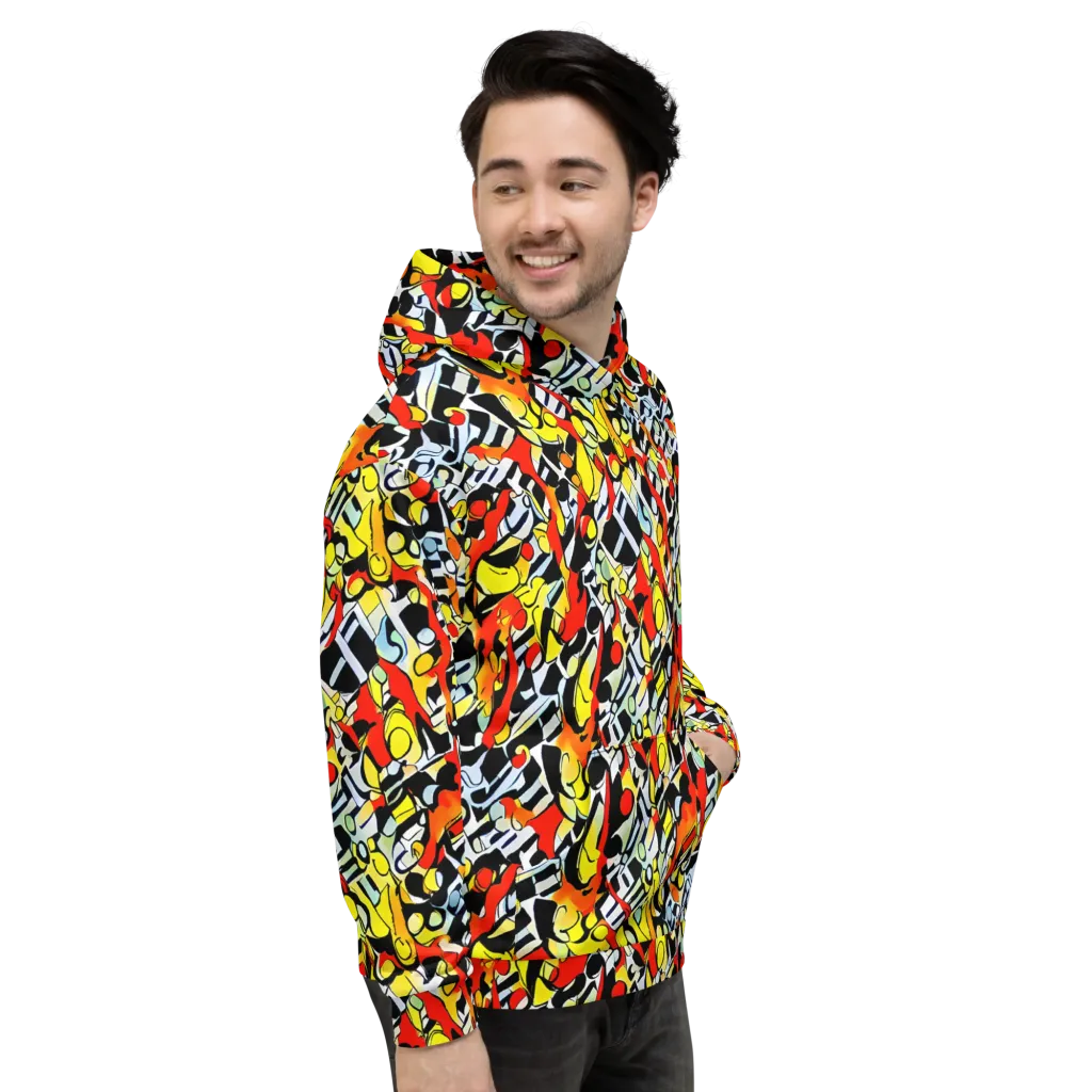Citrus Noir on Hoodie — Right