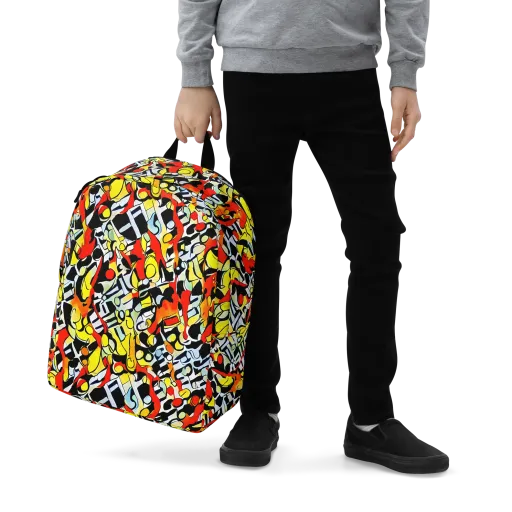 Citrus Noir on a Minimalist Backpack