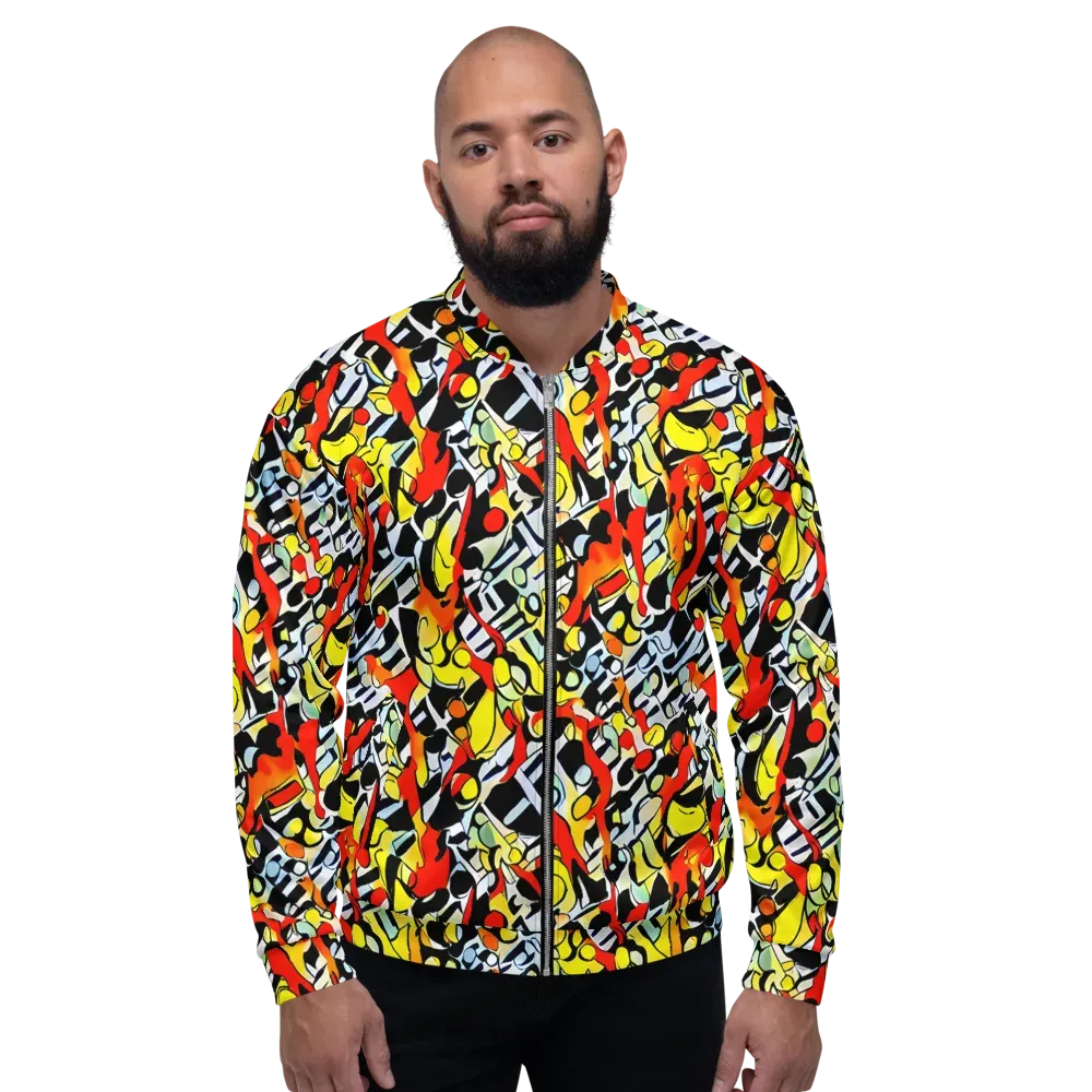 Citrus Noir on Bomber Jacket — Front