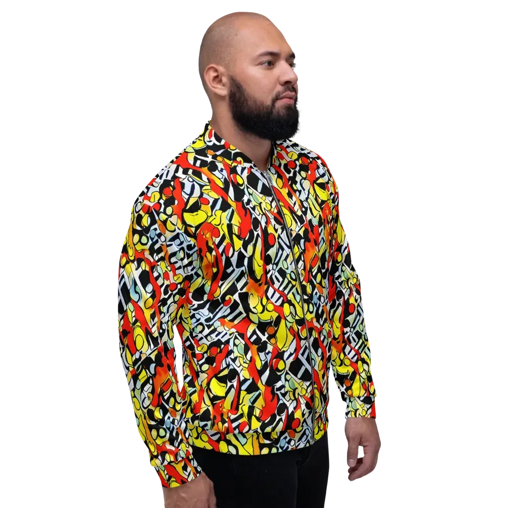 Citrus Noir on Bomber Jacket — Right