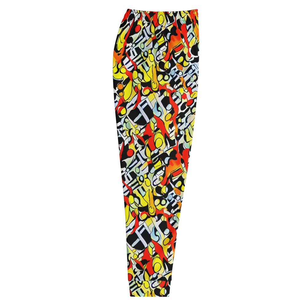 Citrus Noir on Men's Joggers — Right