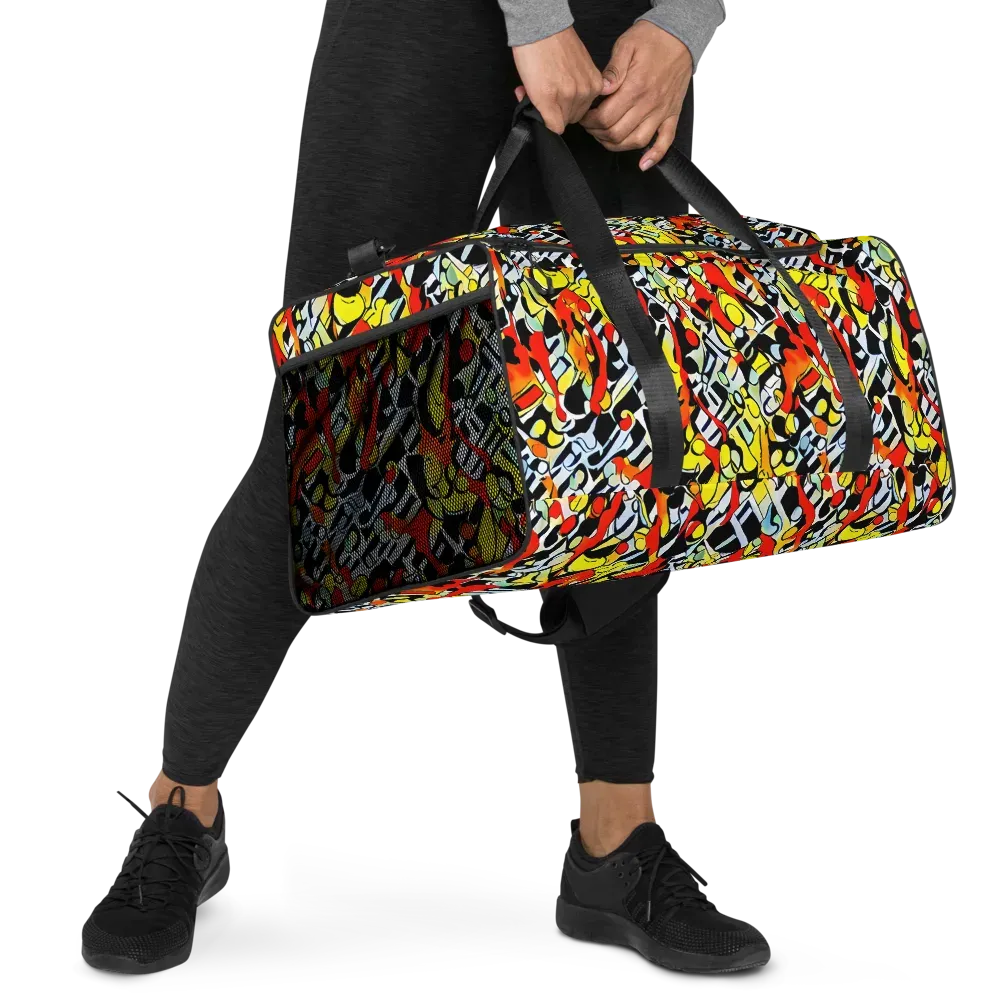 Citrus Noir on Duffle Bag — Right Front