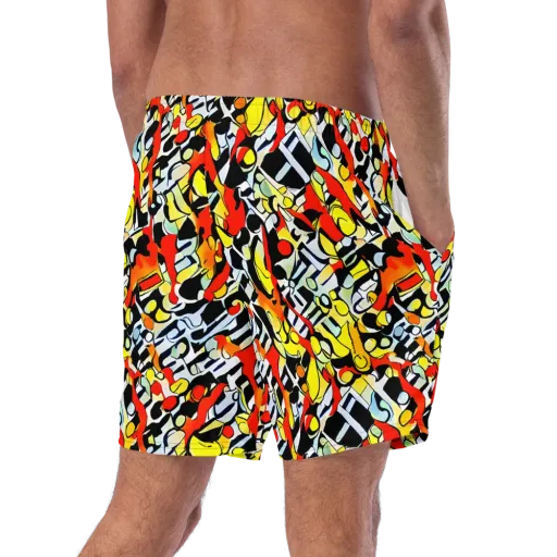 Citrus Noir on a Swim Trunks