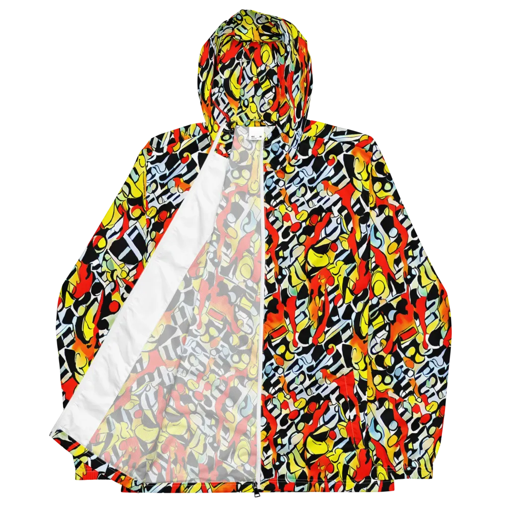 Citrus Noir on Men's Windbreaker — Front