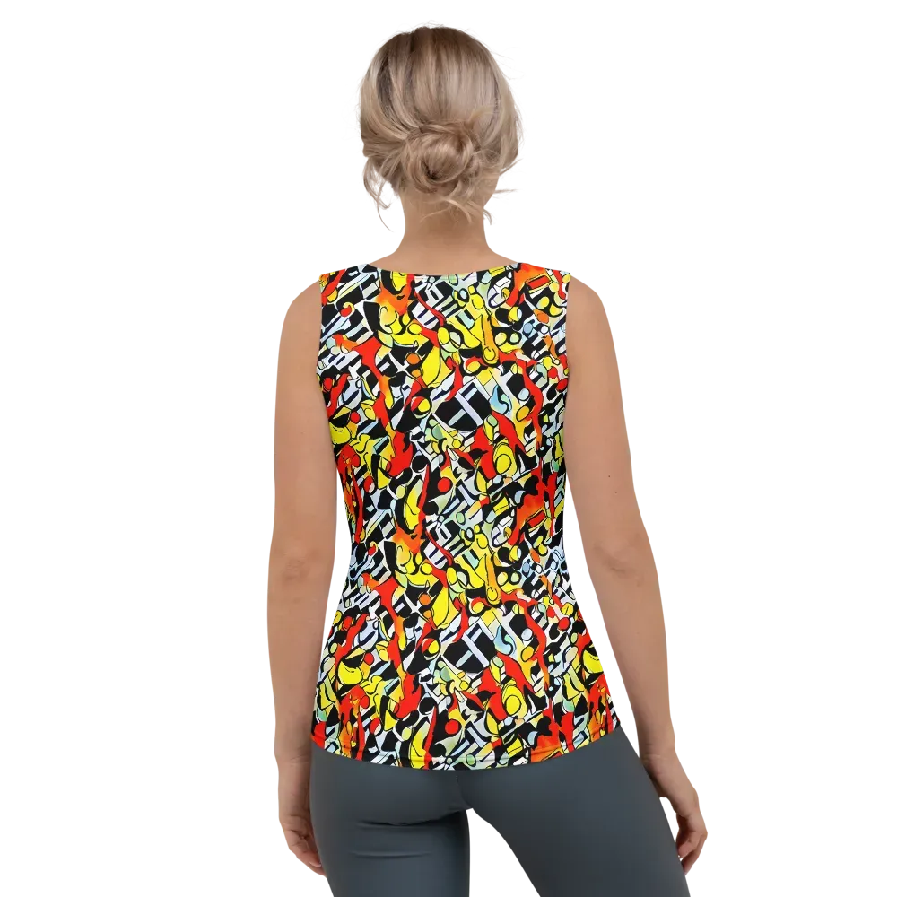 Citrus Noir on Women's Tank Top — Back