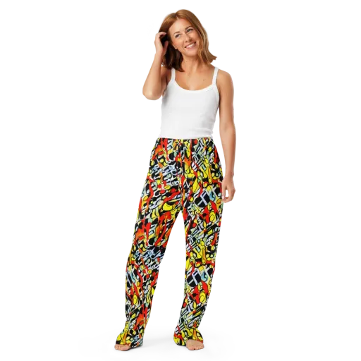 Citrus Noir on a Women's Pajama Pants