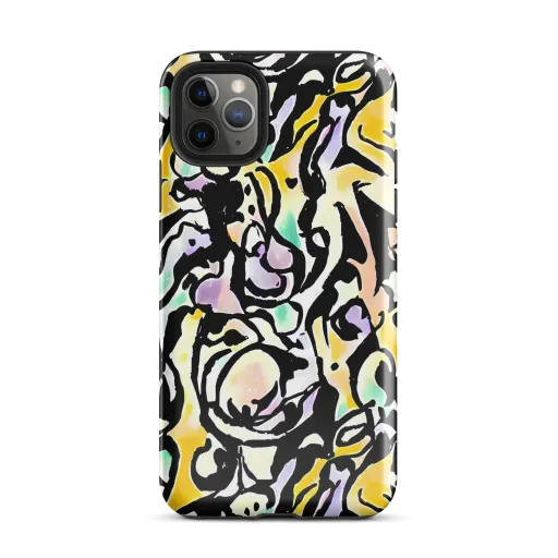Pastel Ink Riot on a Tough Case for iPhone®