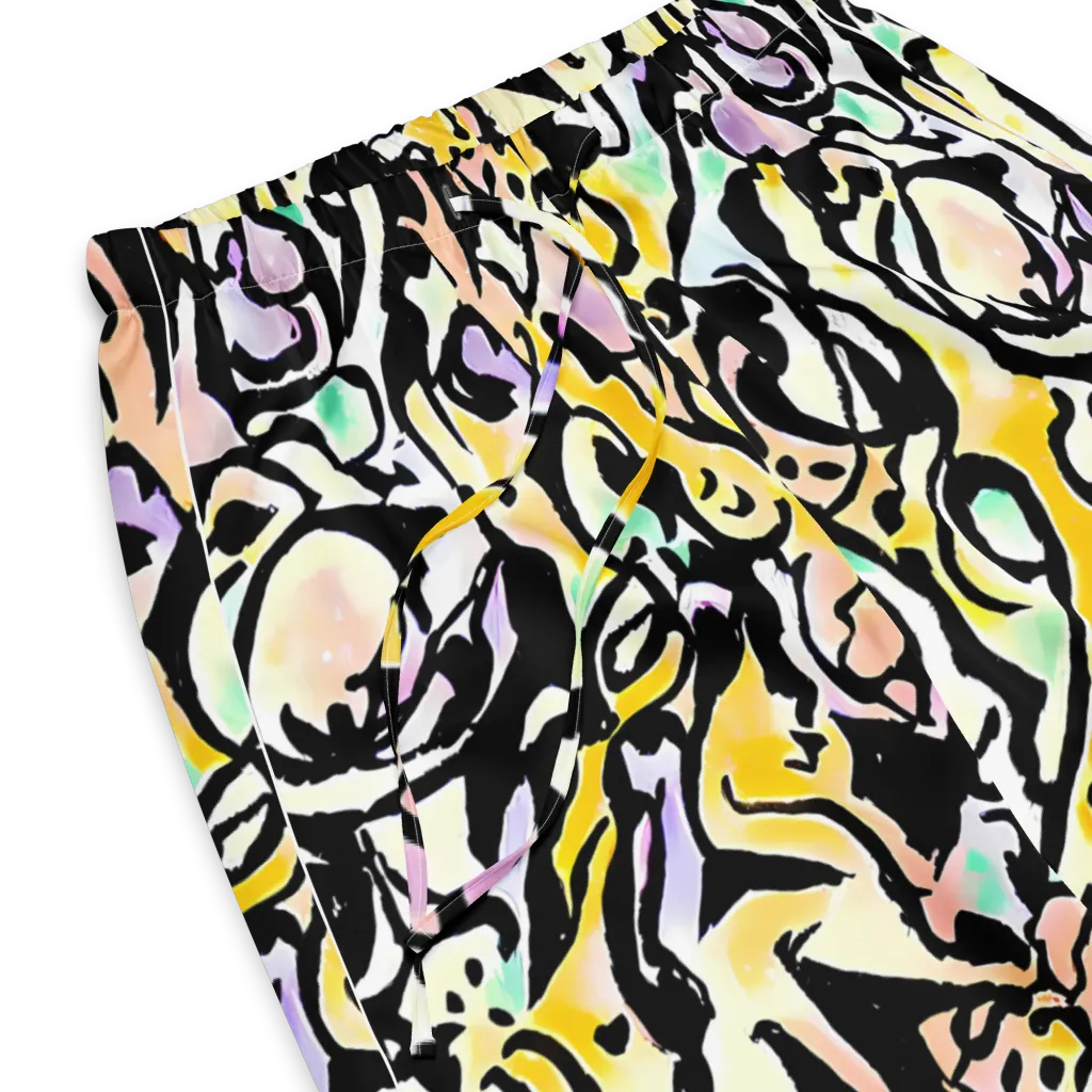 Pastel Ink Riot on Women's Pajama Pants — Product details
