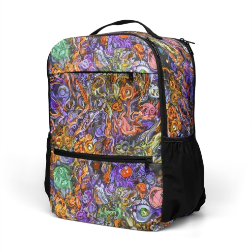 Chromatic Beasts on a Utility Backpack