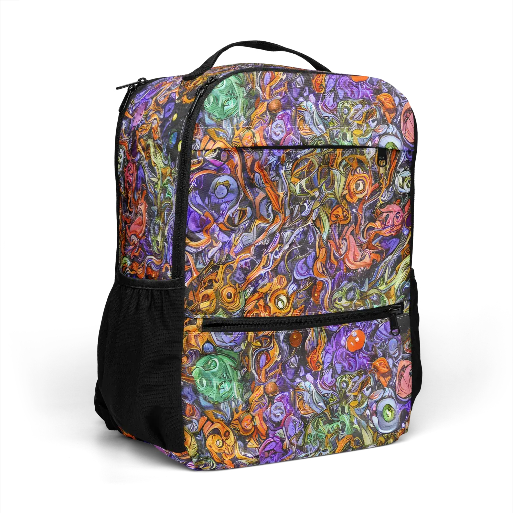 Chromatic Beasts on Utility Backpack — Right Front