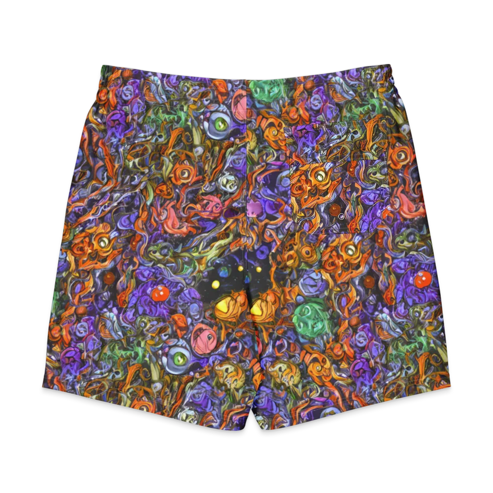 Chromatic Beasts on Men's Board Shorts — Back