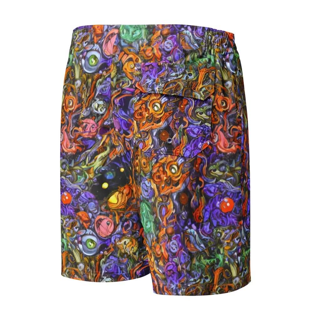 Chromatic Beasts on Men's Board Shorts — Back
