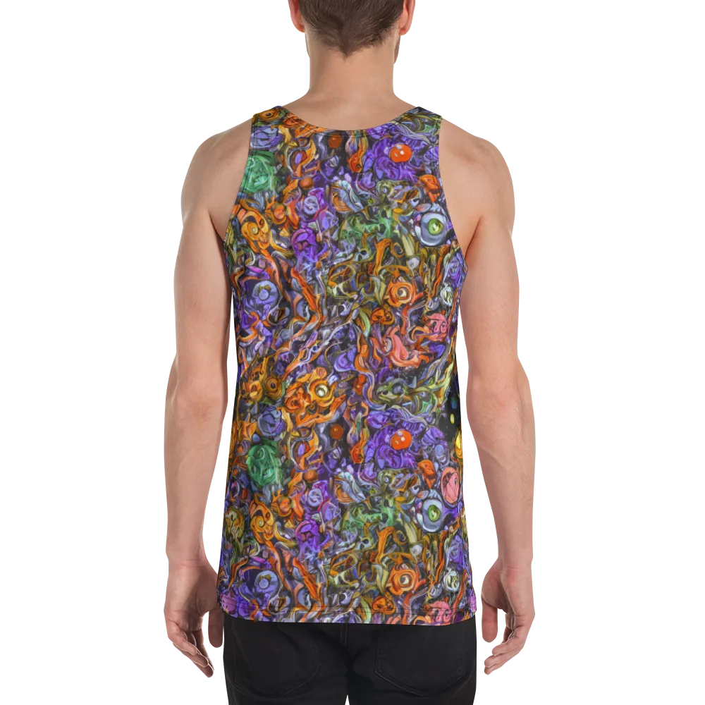 Chromatic Beasts on Men's Tank Top — Back