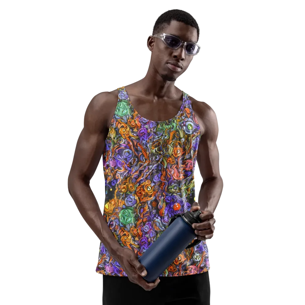 Chromatic Beasts on Men's Tank Top — Front